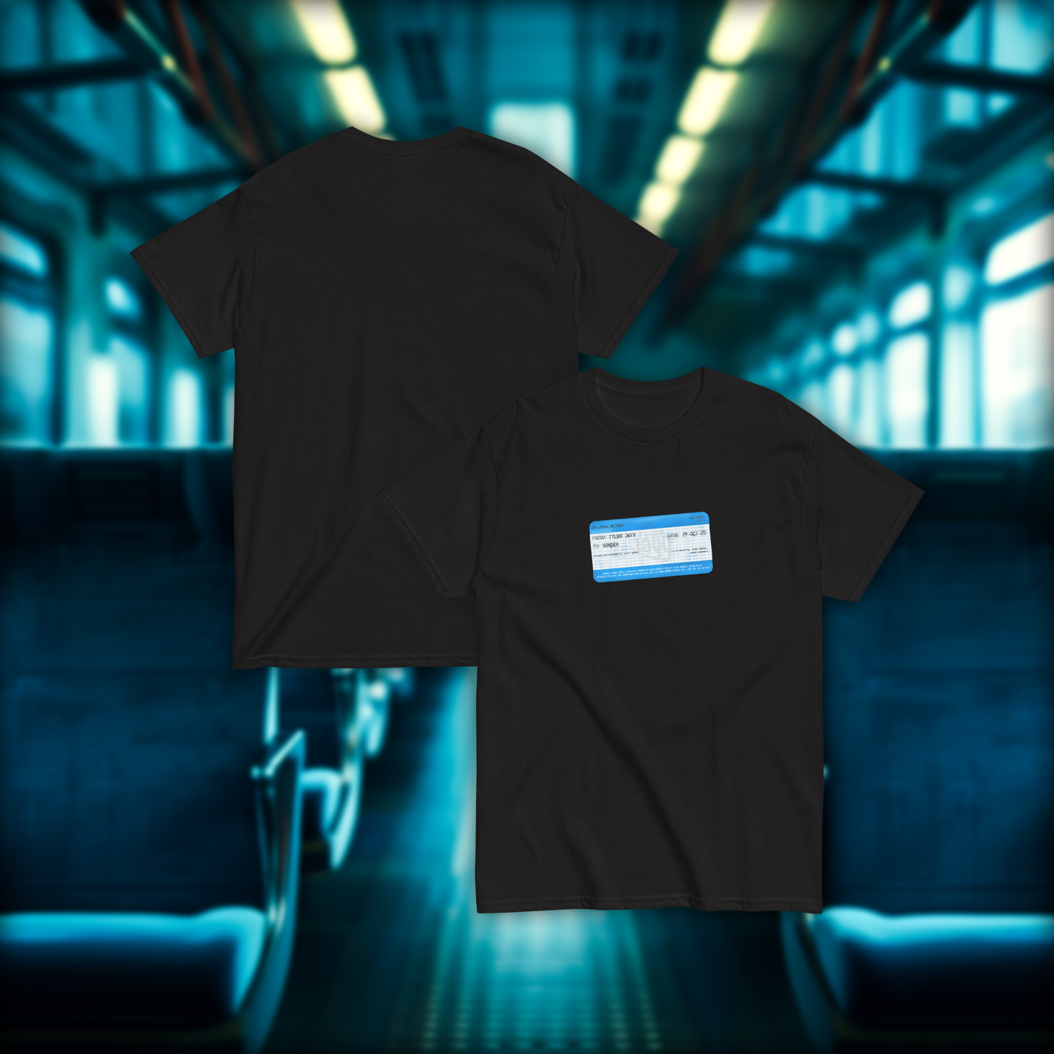 "Sonder Ticket" Tee - Tyler Jayy - Image 2